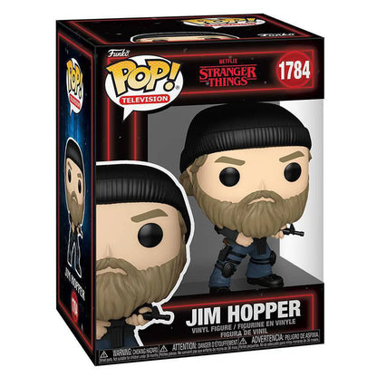 Funko POP! Television Stranger Things Jim Hopper Vinyl Figure (9.7 cm)