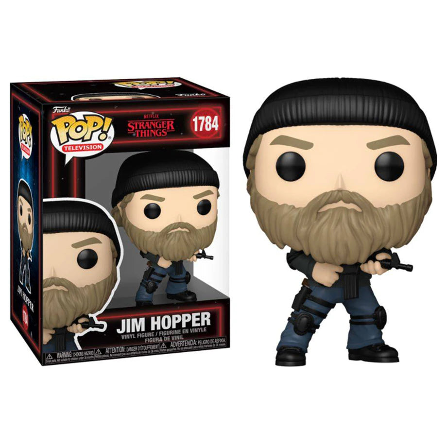 Funko POP! Television Stranger Things Jim Hopper Vinyl Figure (9.7 cm)
