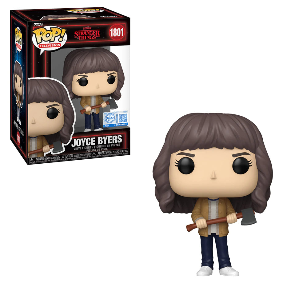 Funko POP! Television Stranger Things Joyce Byers With Axe Vinyl Figure (9.9 cm)