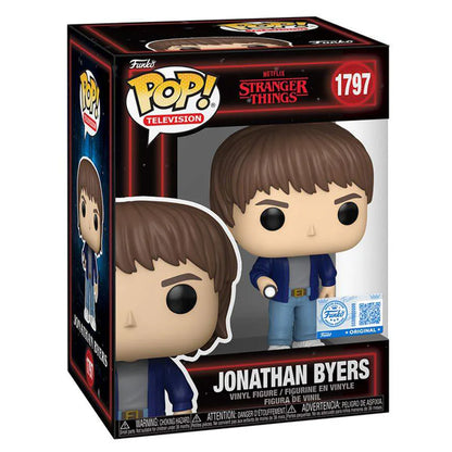 Funko POP! Television Stranger Things Jonathan Byers Vinyl Figure (10.2 cm)
