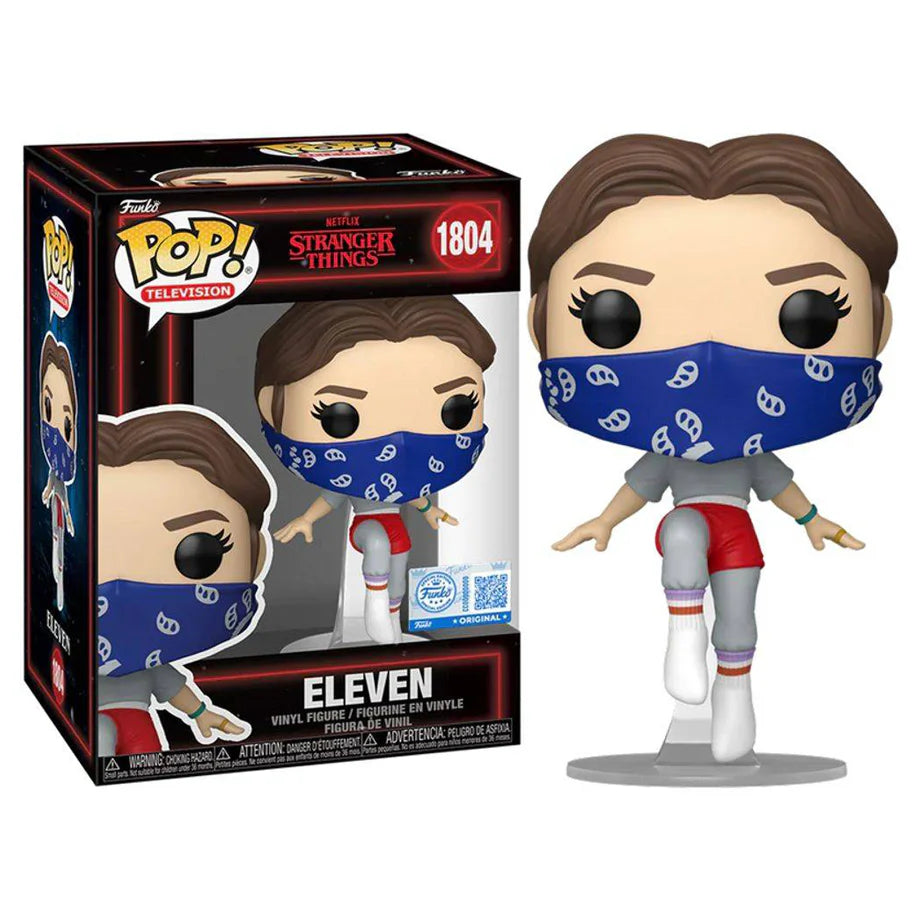 Funko POP! Television Stranger Things Eleven with Bandana (Floating) Vinyl Figure (10.9 cm)