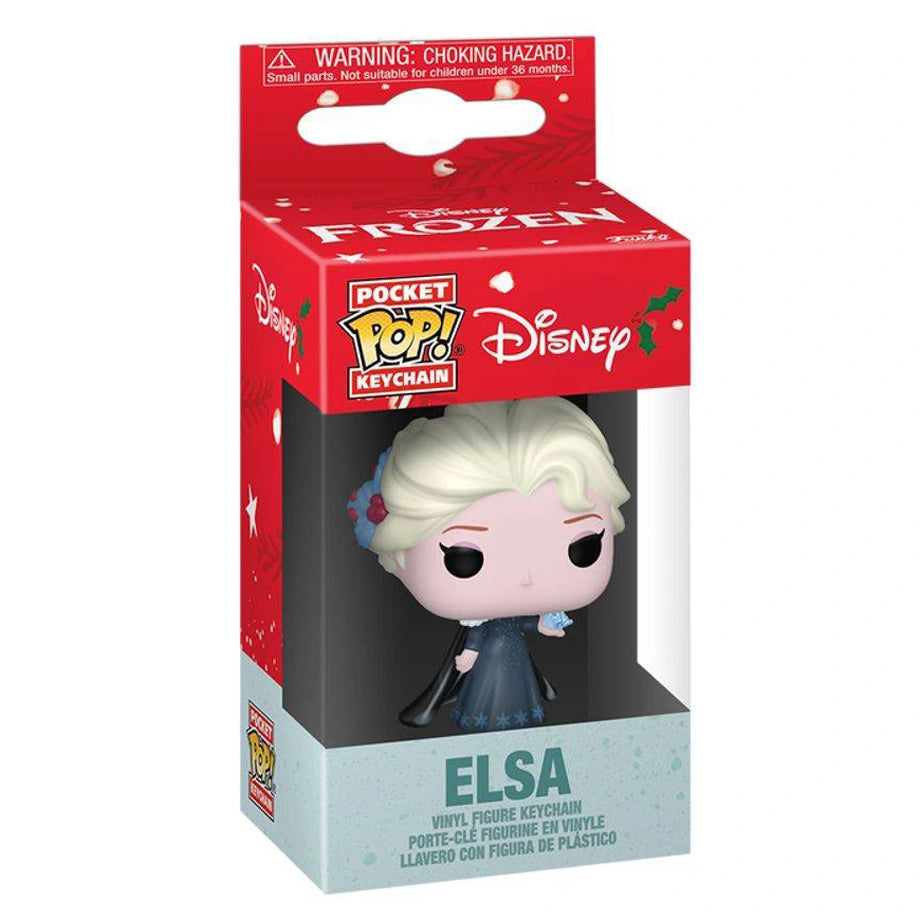 Funko Pocket POP! Disney Frozen Elsa (Winter Outfit) Vinyl Keychain (10.2 cm)