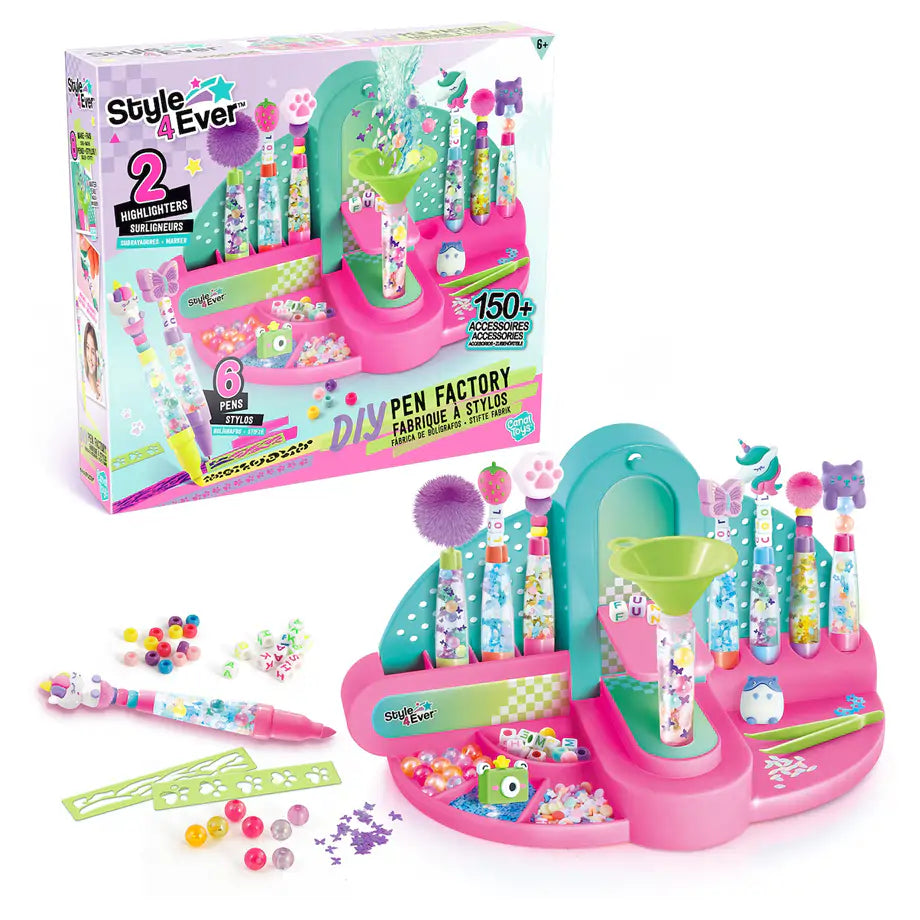 Style 4Ever DIY Pen Factory Activity Kit (150+ Accessories)