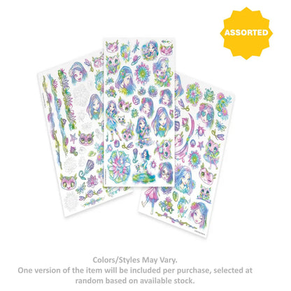 Nebulous Stars Temporary Tattoos Set (100 Tattoo, Assorted)