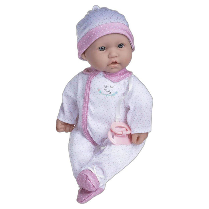 La Baby Soft Body Baby Doll (40.64 cm, White/Pink)