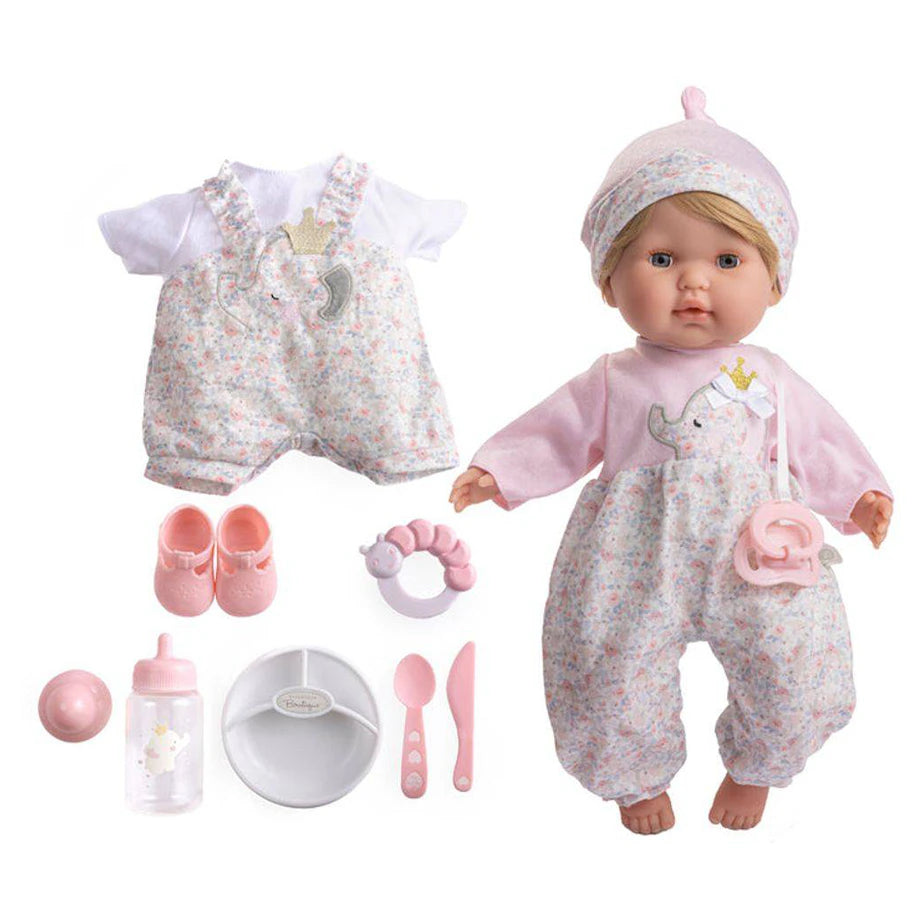 Berenguer Boutique Soft Body Baby Doll Playset (38.1 cm, 10 Piece)