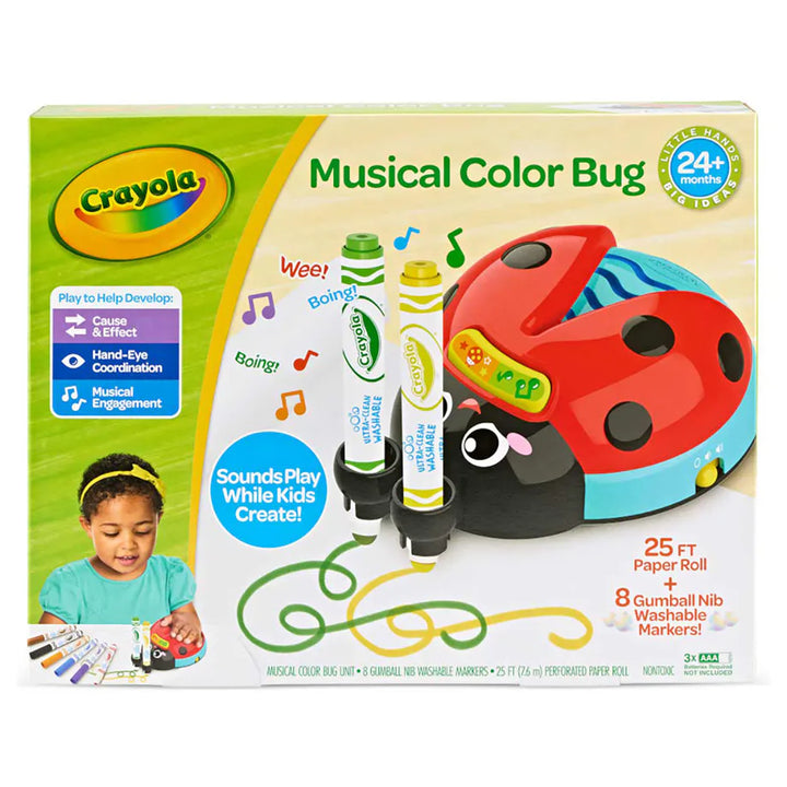 Crayola Creative Play Musical Colour Bug Paint Kit
