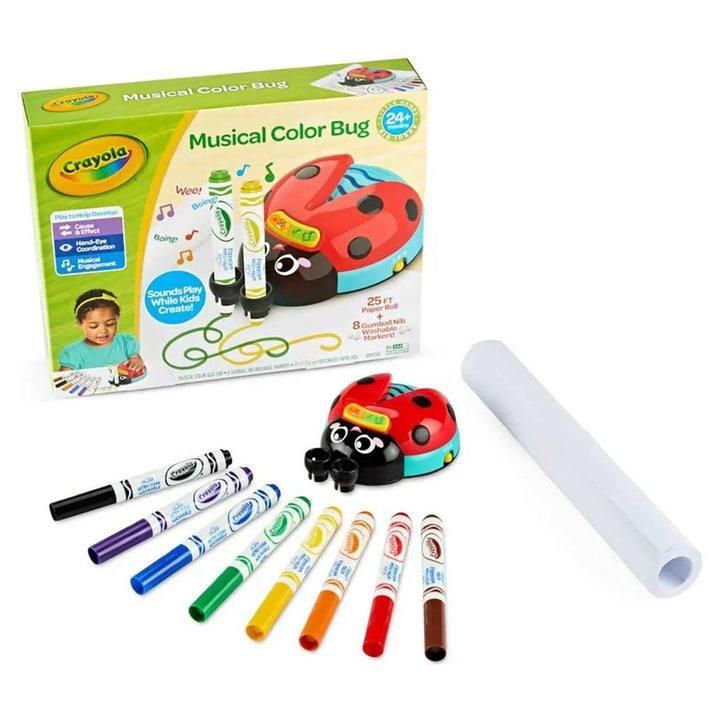Crayola Creative Play Musical Colour Bug Paint Kit