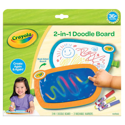 Crayola Creative Play 2-in-1 Double Doodle Board