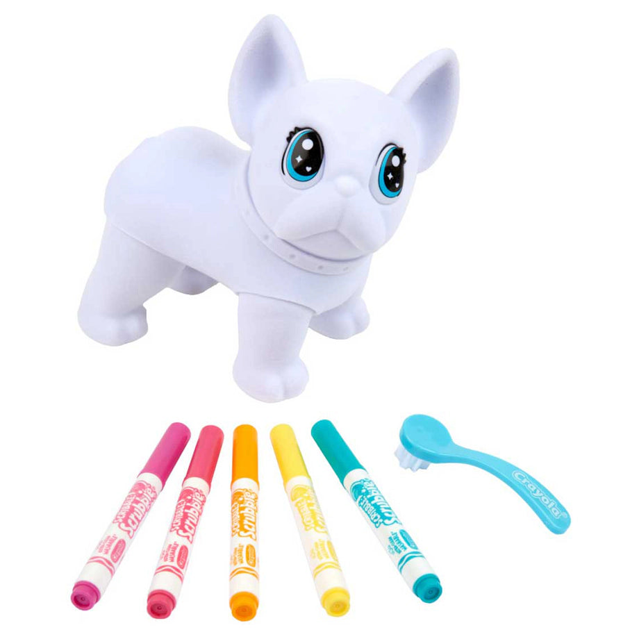 Crayola Scribble Scrubbie Jumbo Pets Wilbur Coloring Set (15.24 cm)