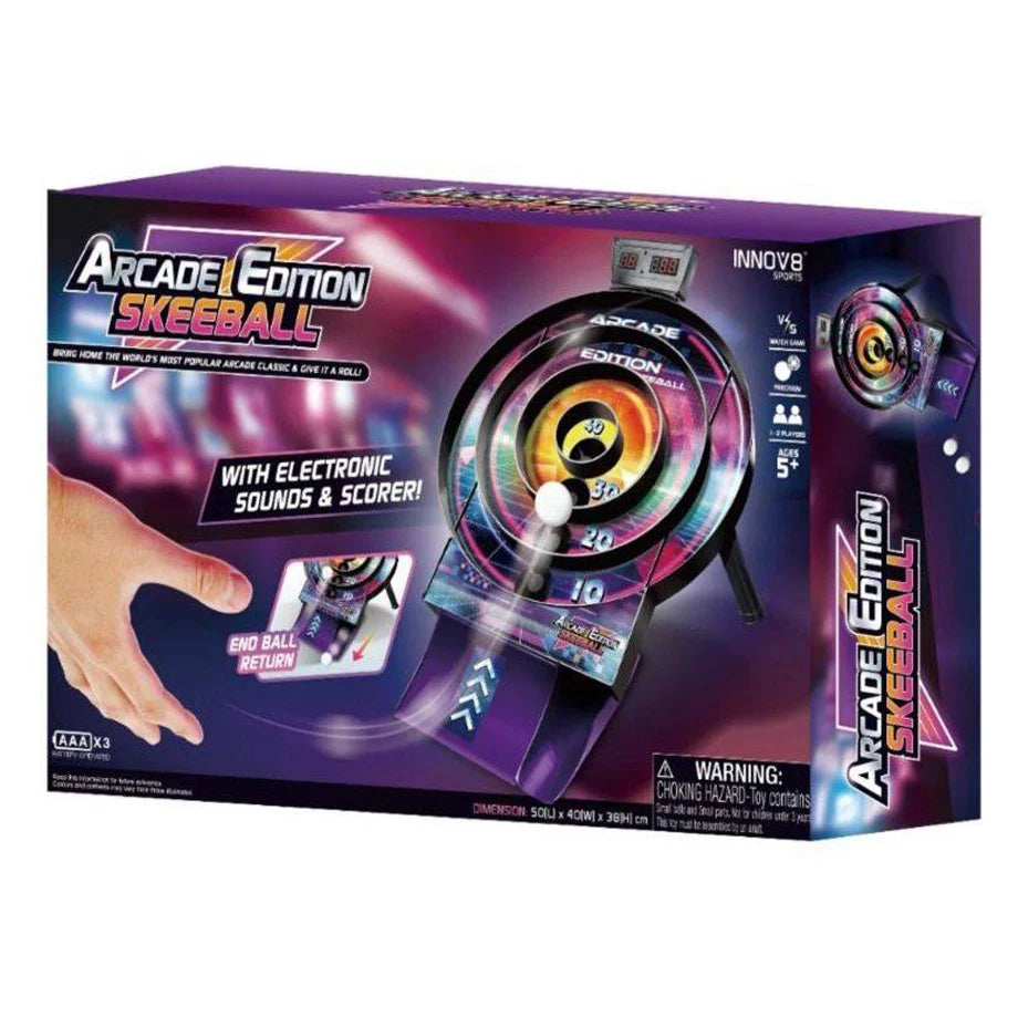 Innov8 Arcade Edition Skee Ball Game Playset