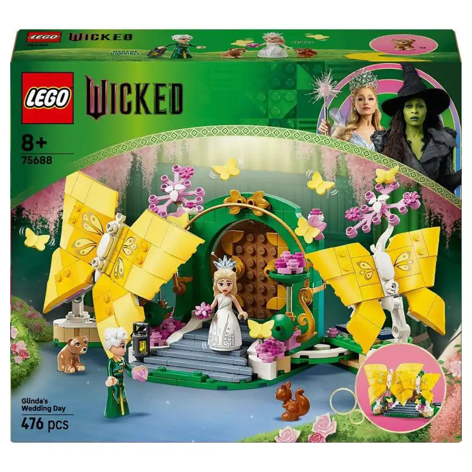 LEGO Wicked Glinda’s Wedding Day Building Set (476 Pieces)