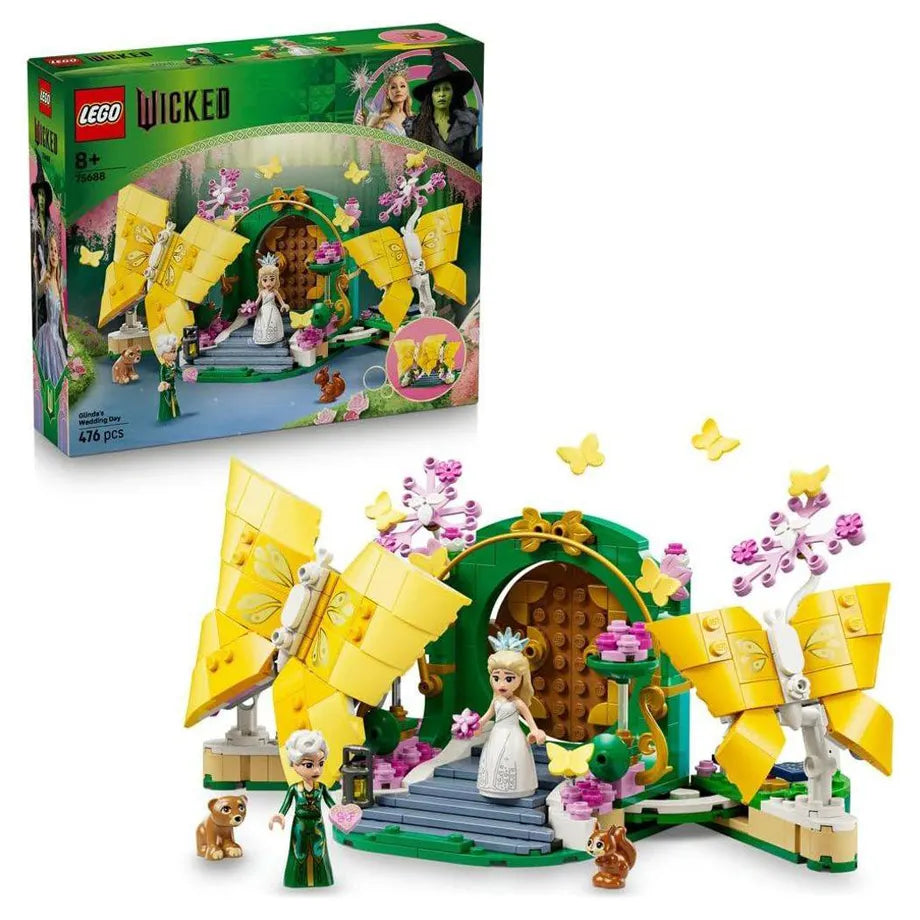 LEGO Wicked Glinda’s Wedding Day Building Set (476 Pieces)
