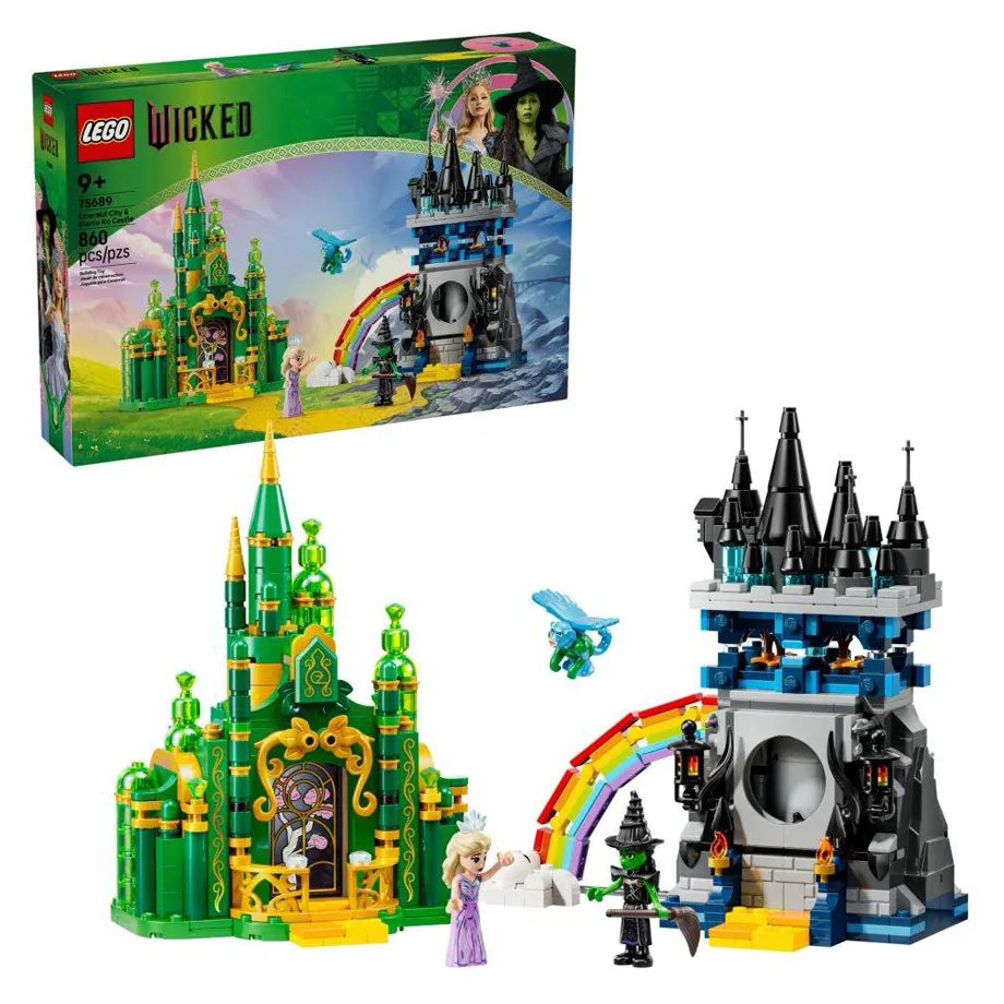 LEGO Wicked Emerald City & Kiamo Ko Castle Building Set (860 Pieces)
