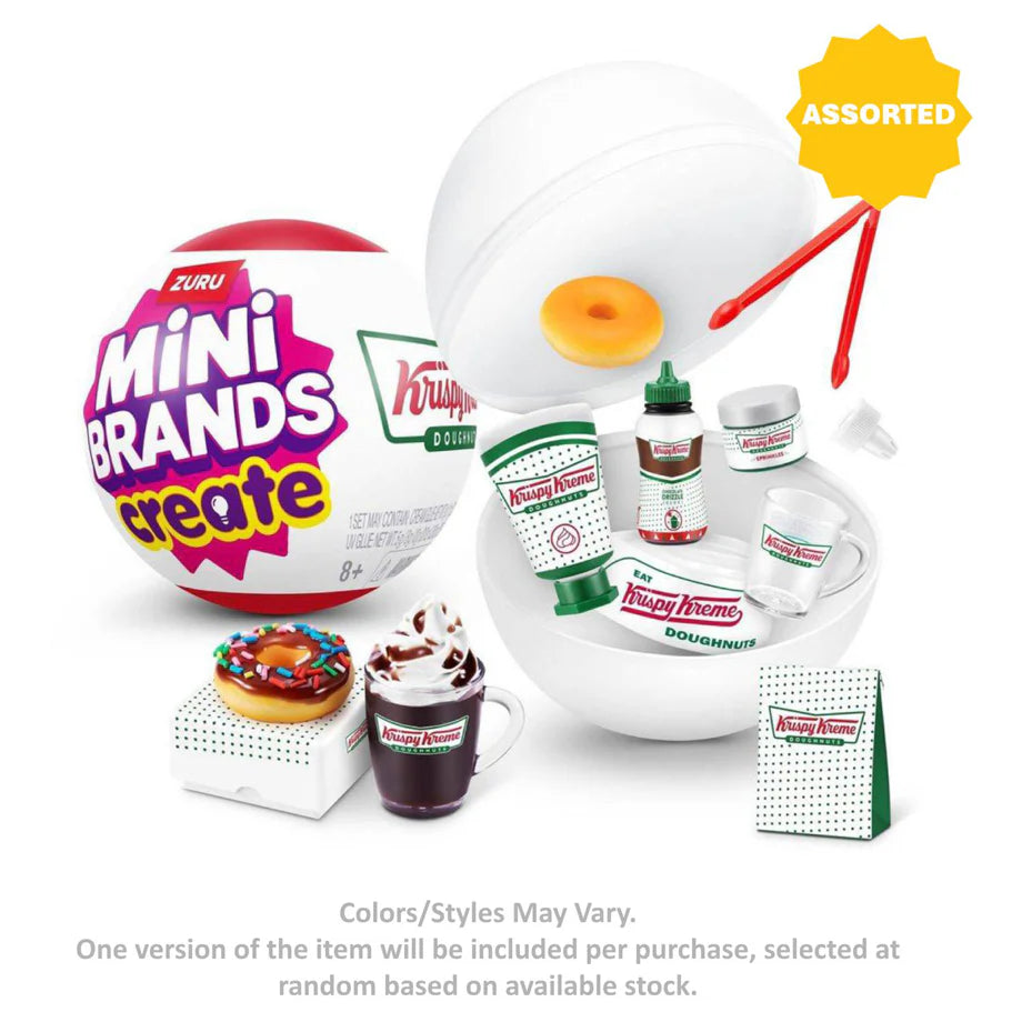 Mini Brands Krispy Kreme Create Series 1 Mystery Capsule (Assorted)