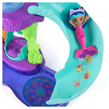 Gabby’s Dollhouse The Movie MerCat’s Colorful Kitty Aquarium Playset