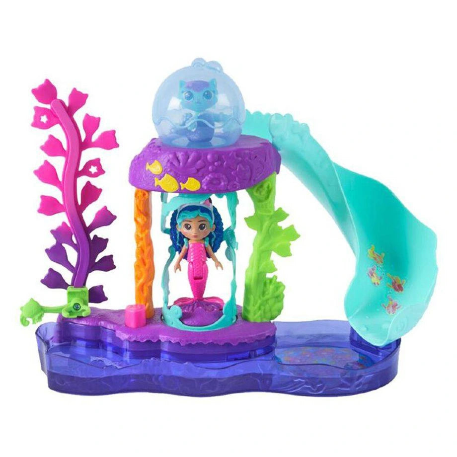 Gabby’s Dollhouse The Movie MerCat’s Colorful Kitty Aquarium Playset