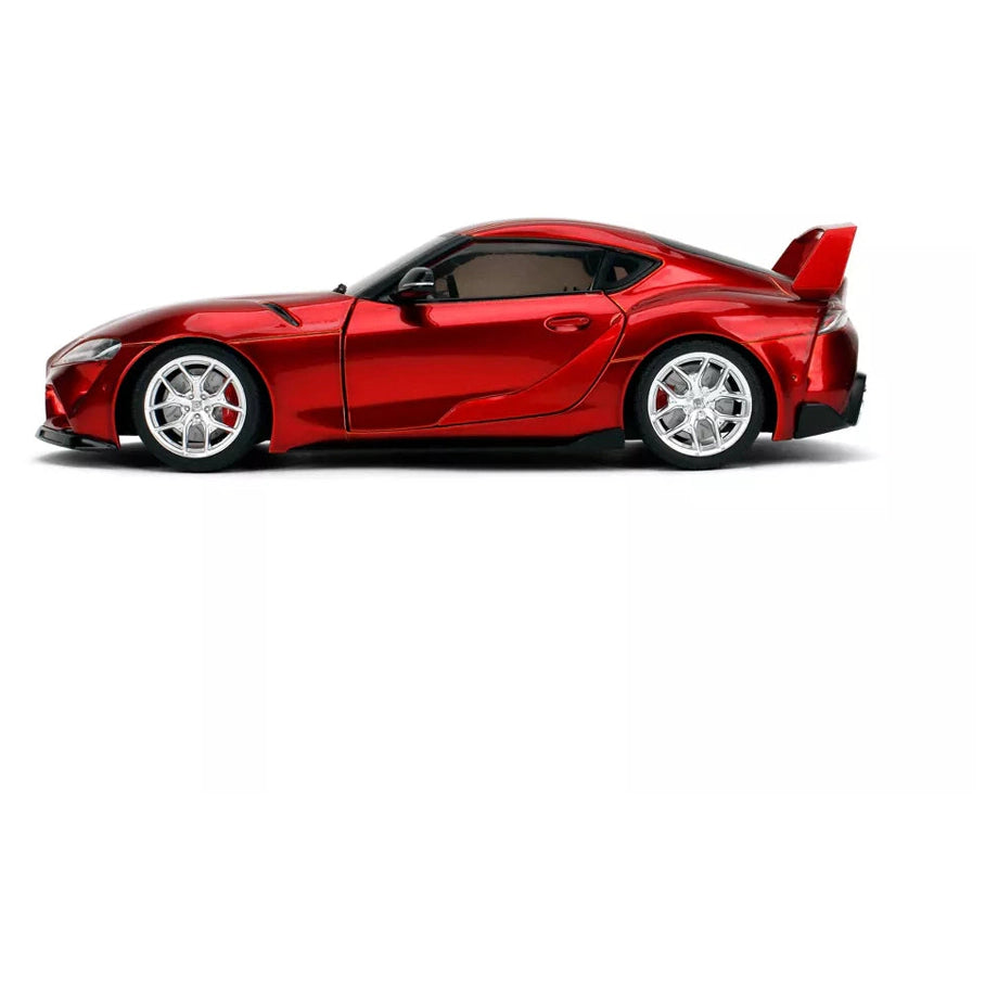 Jada Pink Slips Toyota Supra MK5 Die-Cast Car (1:18, Red)