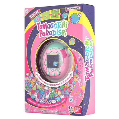 Tamagotchi Paradise Jade Forest Land Virtual Reality Pet (Pink/Green)