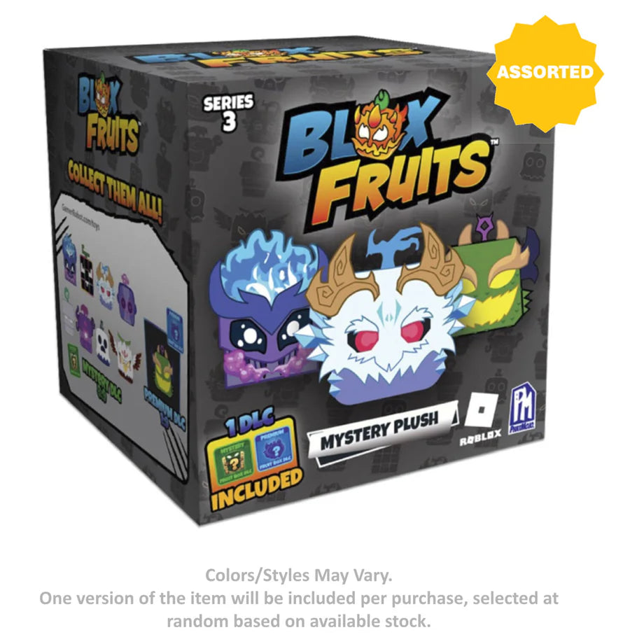 Blox Fruits Series 3 Mystery Plush Box (20.32 cm, Assorted)