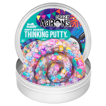 Crazy Aaron’s Hide Inside Party Animals Thinking Putty (90 g)