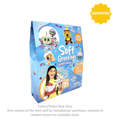 Soft Greetings Birthday Wishes! Plush Toy With Balloon Gift Set (Assorted)