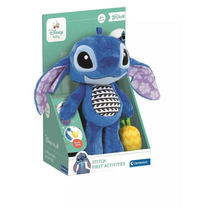 Clementoni Disney Baby Disney Lilo & Stitch Stitch First Activity Plush Toy (Blue)