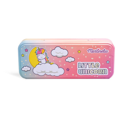 Martinelia Little Unicorn 3-Tiered Makeup Tin Case (21 x 4 x 8.5 cm)