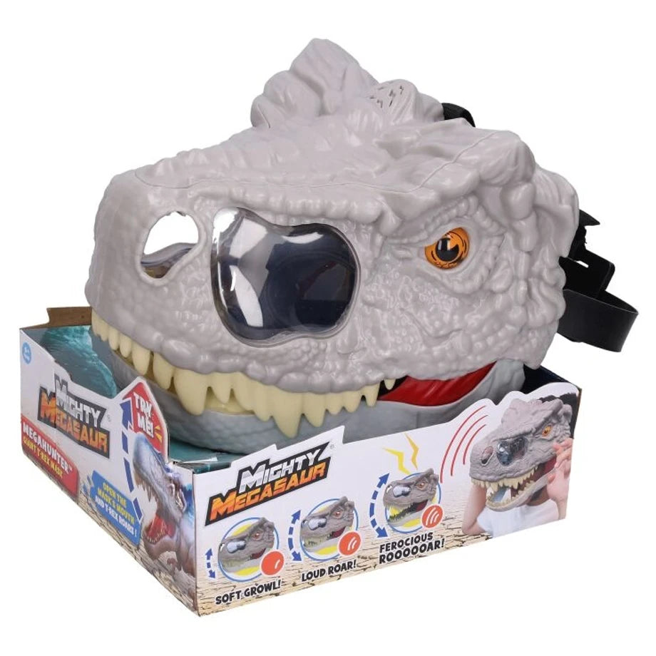 Mighty Megasaur Megahunter Giant T-Rex Mask (28 x 22 x 18 cm)