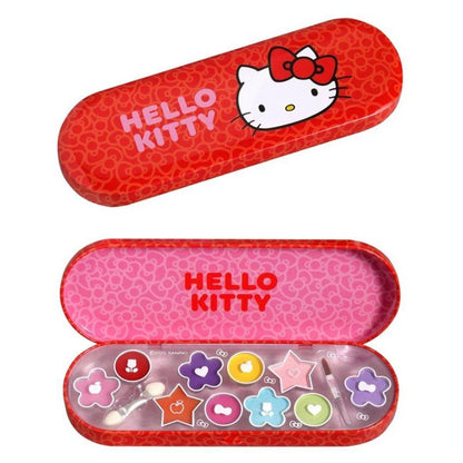 Air-Val Sanrio Hello Kitty and Friends Hello Kitty Makeup Tin Case (Red/Pink)