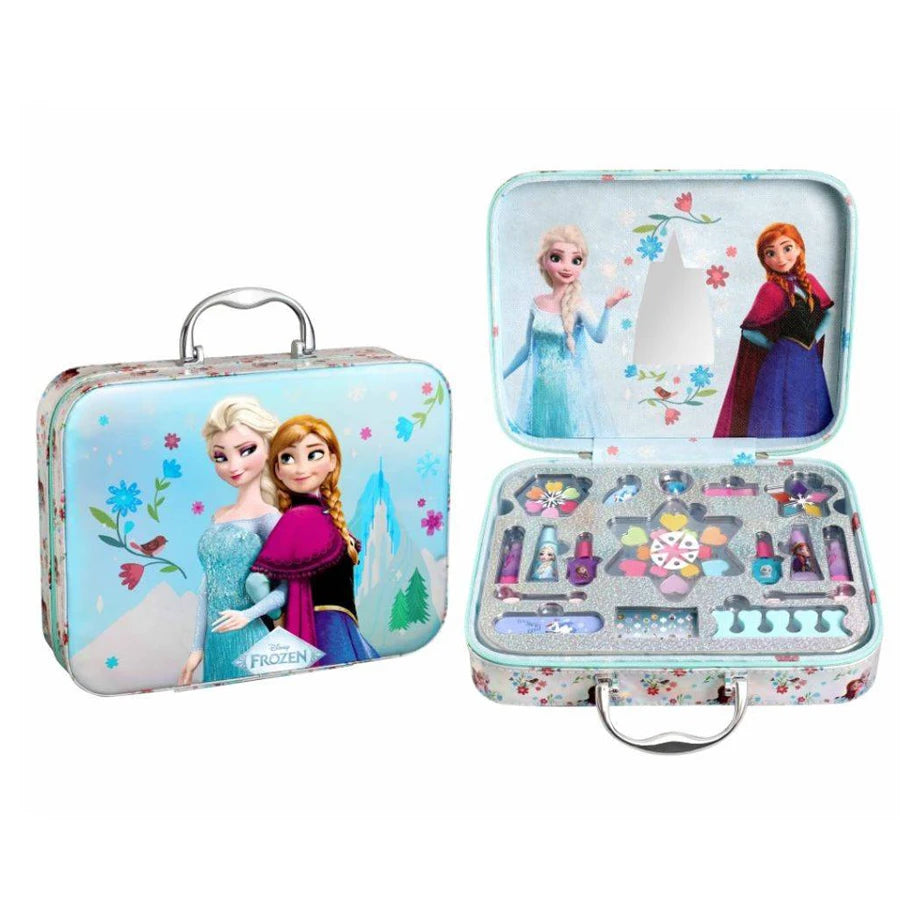 Air-Val Disney Frozen Padded Makeup Case (Blue)