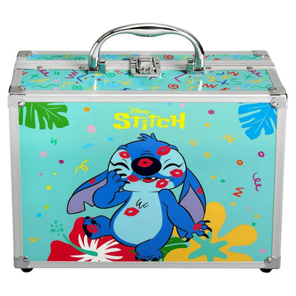 Air-Val Disney Lilo & Stitch Stitch Large Makeup Case with Folding Trays