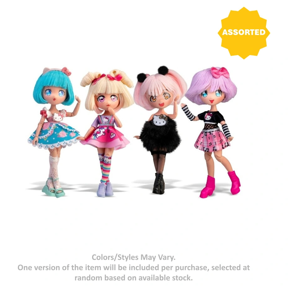 Sanrio Hello Kitty and Friends Manga Fashion Doll (19.5 cm, Assorted)