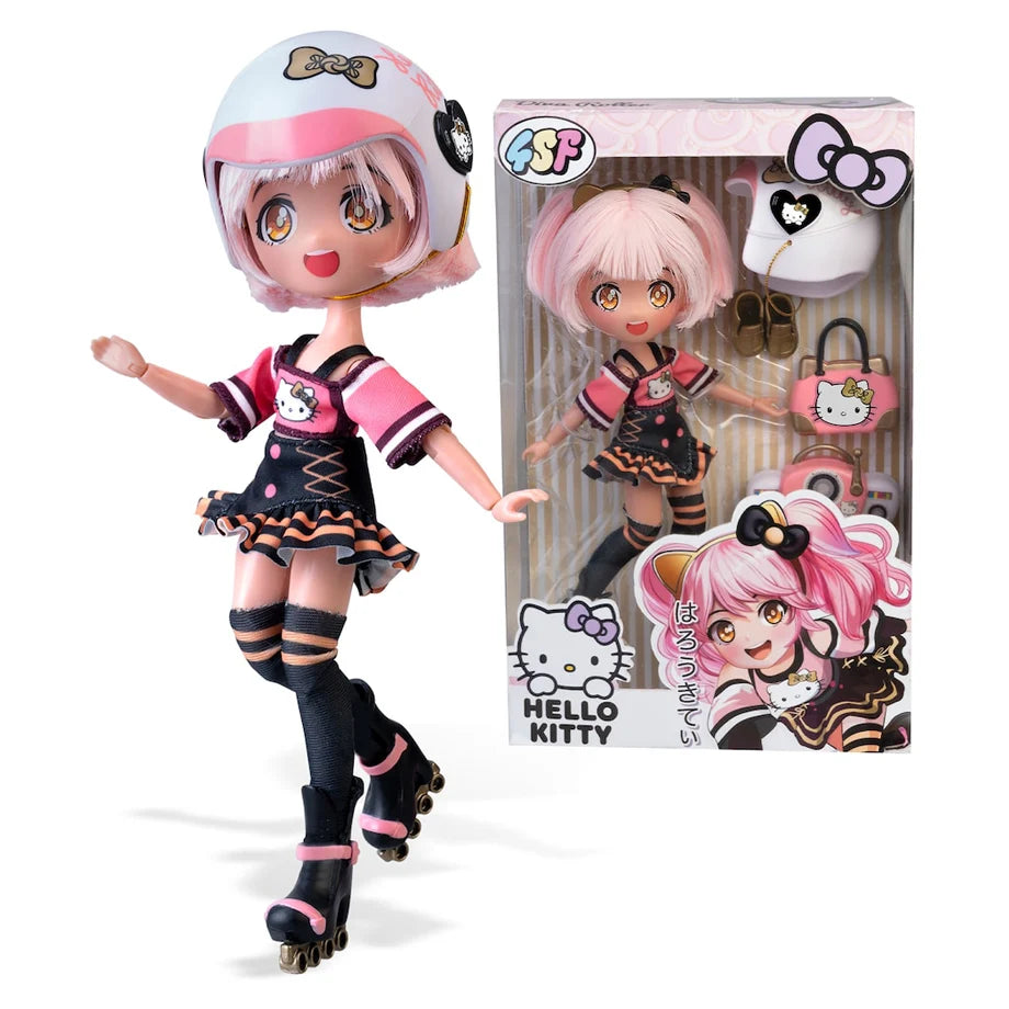 Sanrio Hello Kitty and Friends Golden Diva Roller Skating Manga Fashion Doll (19.5 cm)