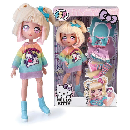 Sanrio Hello Kitty and Friends Unicorn Manga Fashion Doll (19.5 cm)