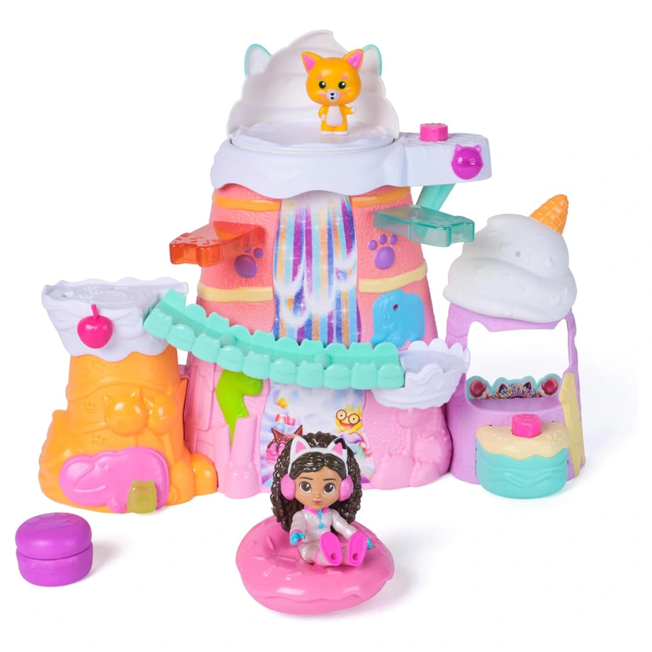 Gabby’s Dollhouse The Movie Gabby’s Sweet Treat Mountain Playset (12 Pieces, 30 x 25 cm)