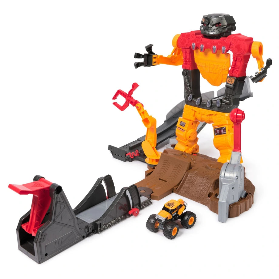 Monster Jam Smash & Bash Smashbot Playset (1:64)