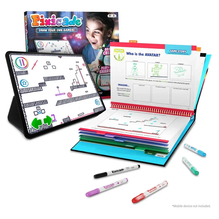 Pixicade Draw Your Own Games! Mobile Game Maker Kit