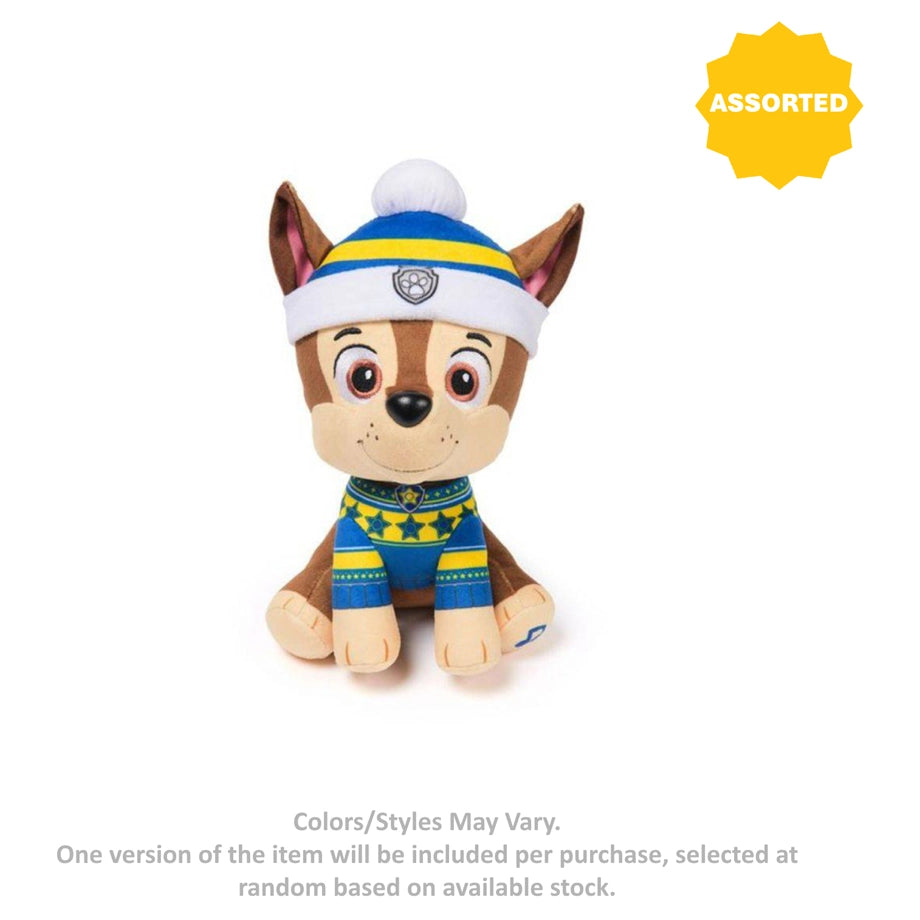 PAW Patrol Holiday Plush Toy (23 cm, Assorted)