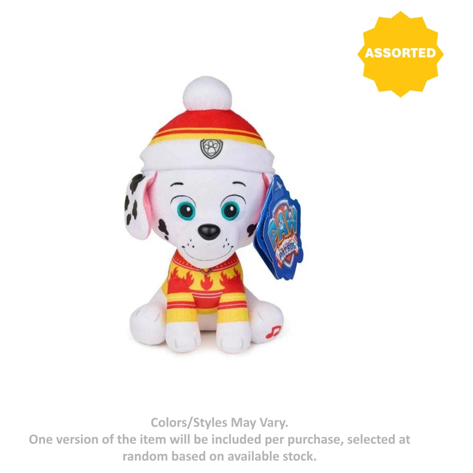 PAW Patrol Holiday Plush Toy (23 cm, Assorted)