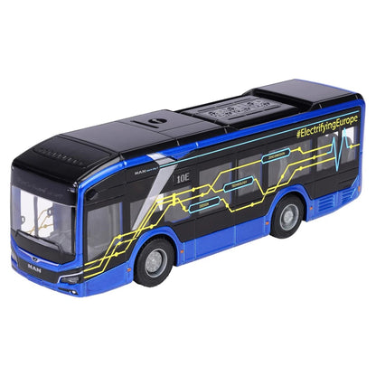 Majorette Grand Series Metal Maschinenfabrik Augsburg-Nürnberg Lion’s City 10E Die-cast Bus (22.5 cm, Blue/Black)