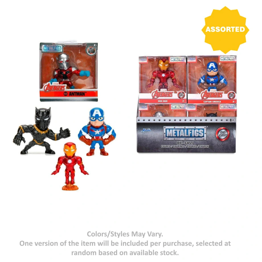 Jada Metalfigs Marvel Avengers Wave 2 Die-Cast Figure (6.35 cm, Assorted)