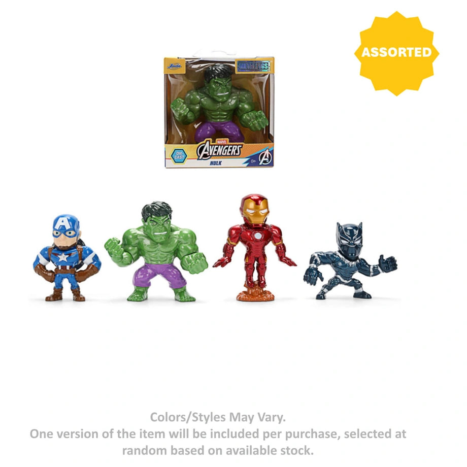 Jada Metalfigs Marvel Avengers Wave 2 Die-Cast Figure (6.35 cm, Assorted)