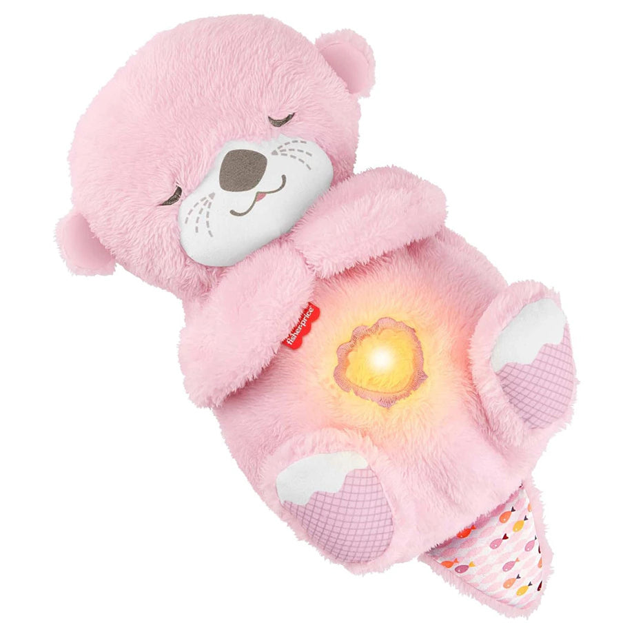 Fisher-Price Soothe ‘n Snuggle Otter Baby Interactive Plush Toy (15 x 33.5 cm, Pink)