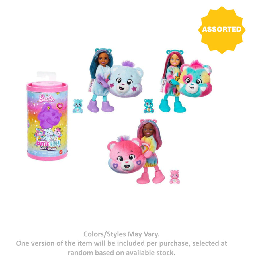Barbie Cutie Reveal Care Bears Series 2 Chelsea Doll Playset (Assorted)