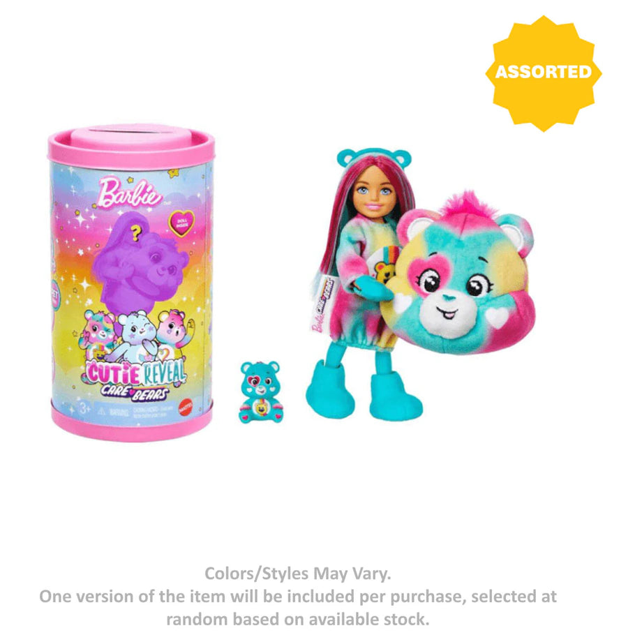 Barbie Cutie Reveal Care Bears Series 2 Chelsea Doll Playset (Assorted)
