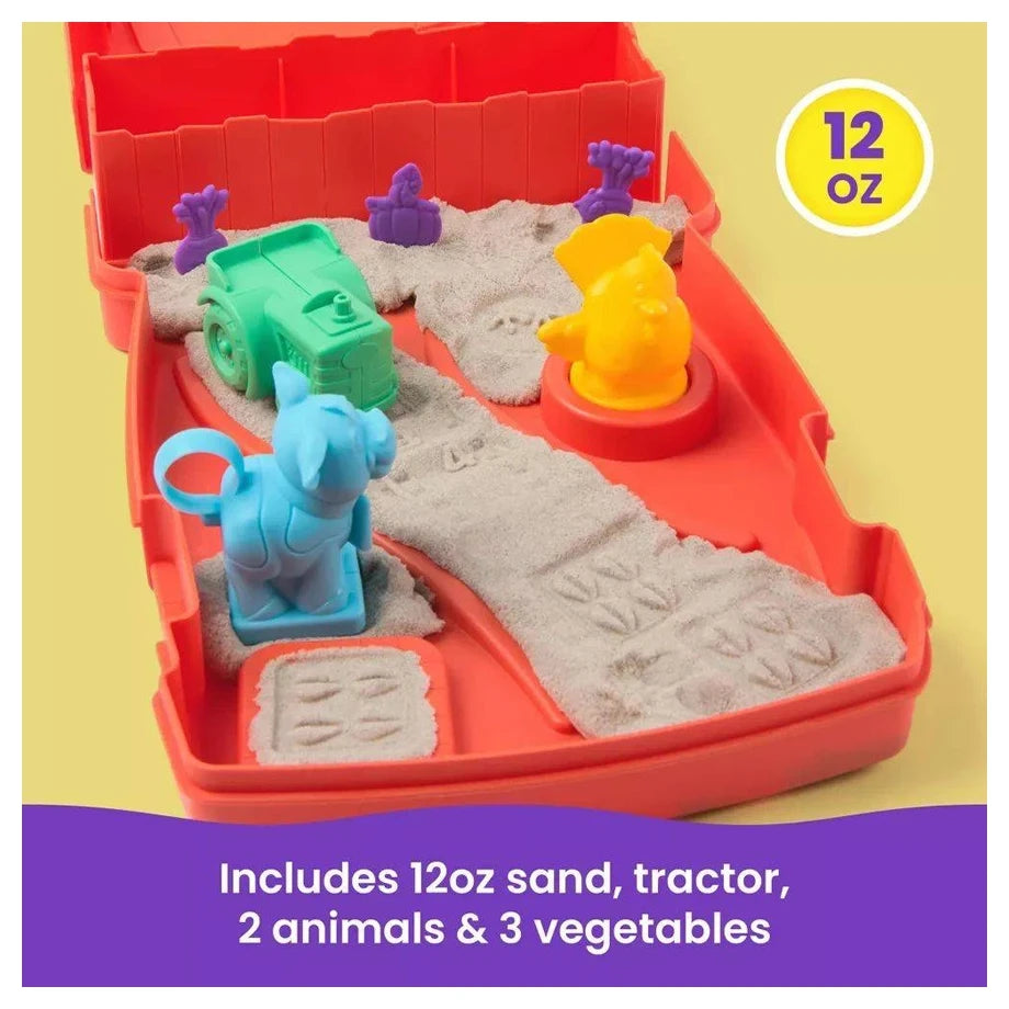 Spin Master Kinetic Sand Sandy Farm Playset (340 g)