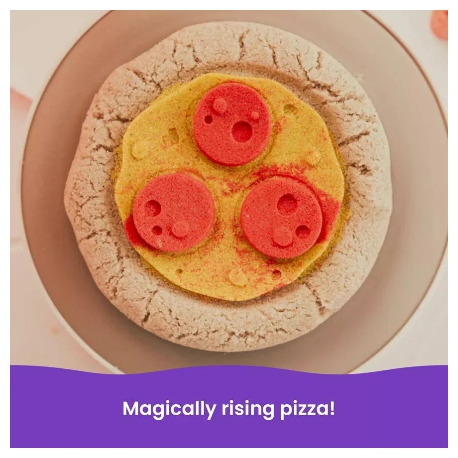 Spin Master Kinetic Sand Squish Pizza Playset (453 g)