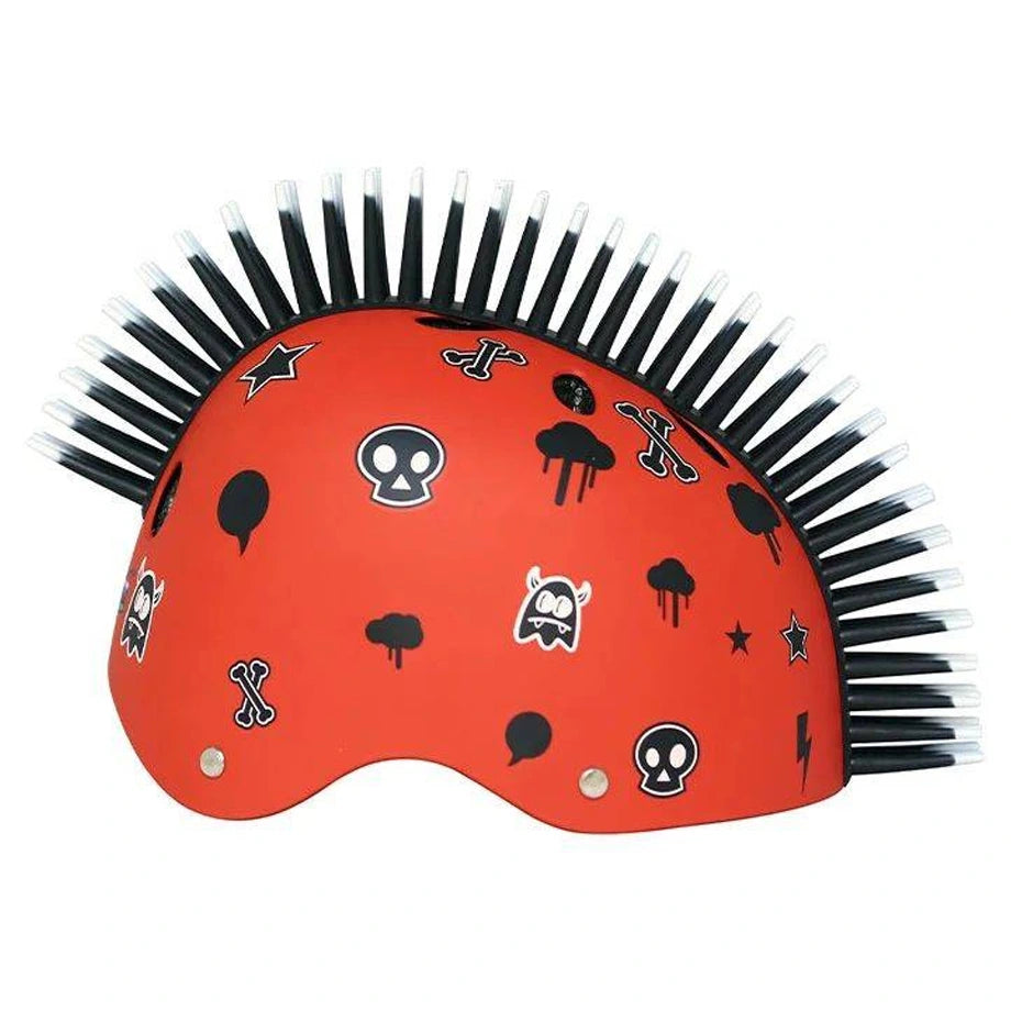 Street Jam Ez Punk Kids' Helmet S, 52 - 54 Cm (Red)