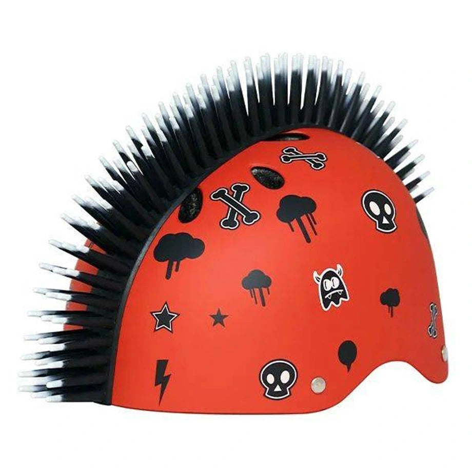 Street Jam Ez Punk Kids' Helmet S, 52 - 54 Cm (Red)